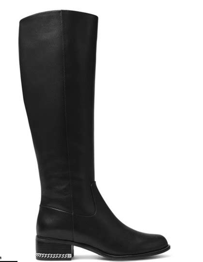 michael kors walker flat boot|Walker Leather Boot .